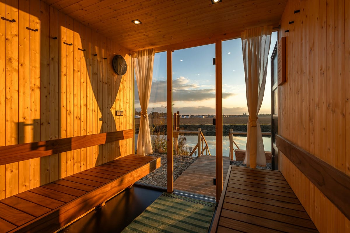 Exclusief maatwerk — sauna