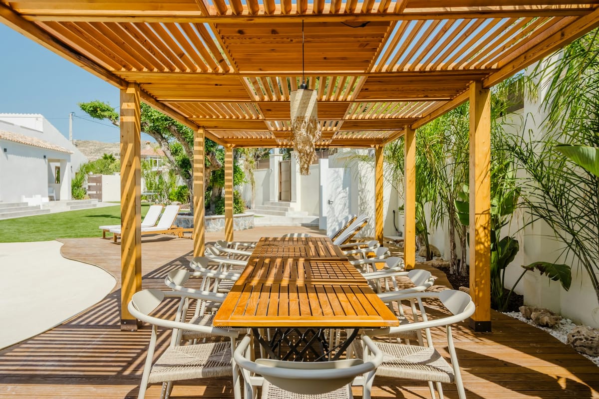 Luxe tuin en terras
