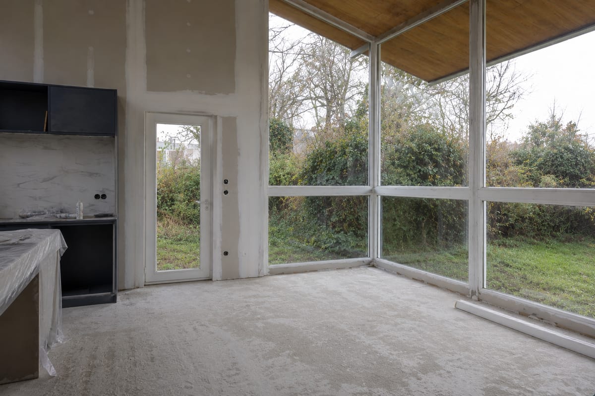 Voor de renovatie